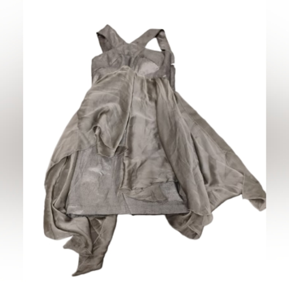 Jessica McClintock Gray Mini Dress